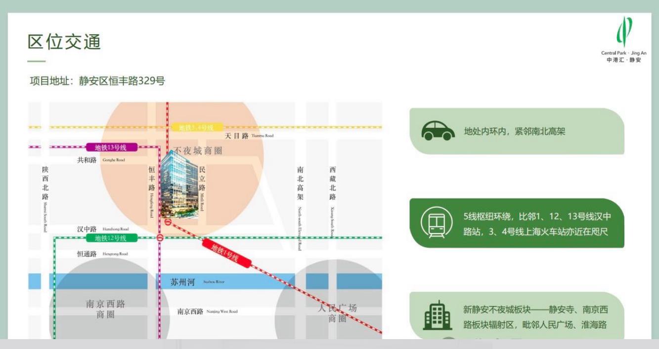 中港汇静安区位图